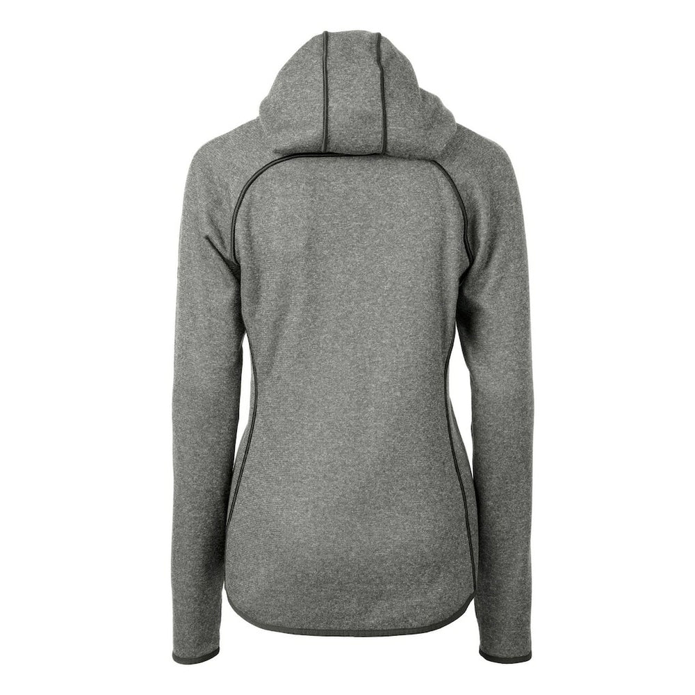Cutter & Buck Women's Gridiron Classics Logo Mainsail Sweater-Knit Full-Zip Hoodie - Philadelphia Eagles