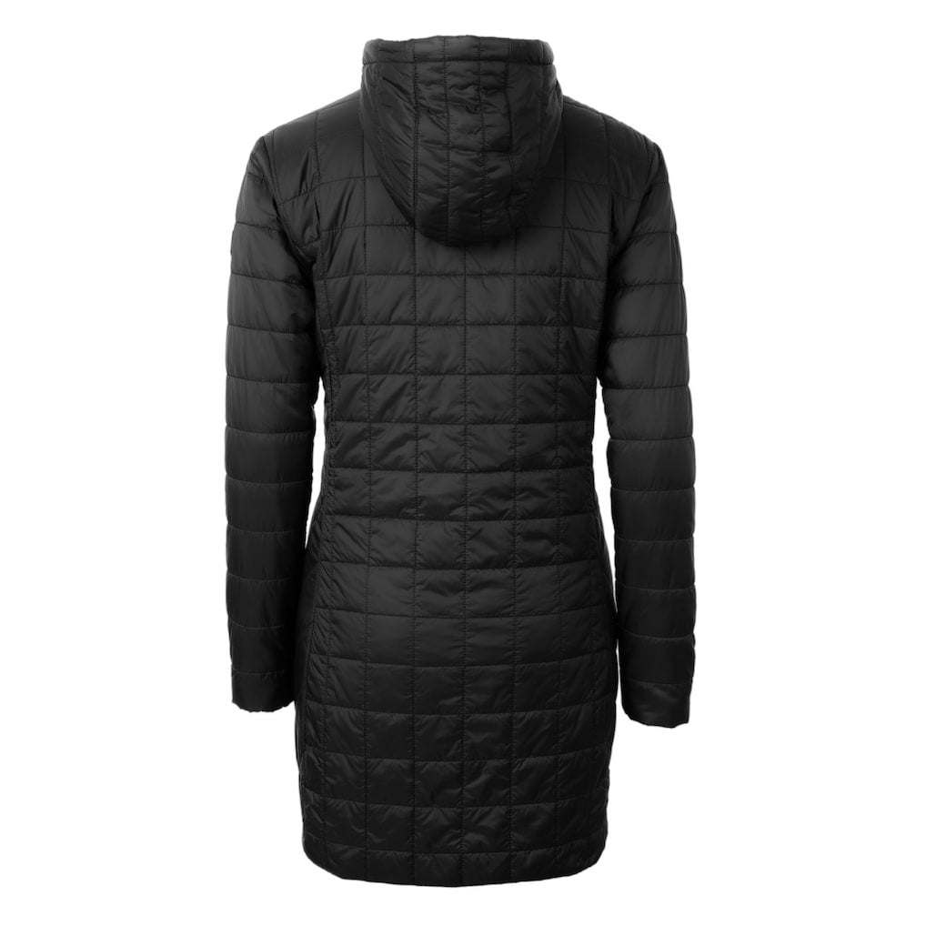 Cutter & Buck Women's Gridiron Classics Logo Rainier Primaloft Eco Insulated Hooded Long Coat - Philadelphia Eagles