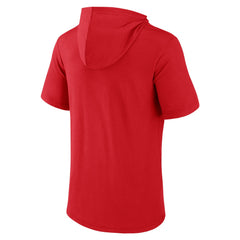 MLB Los Angeles Angels Fanatics Iconic Rebel Short Sleeve Hooded Top
