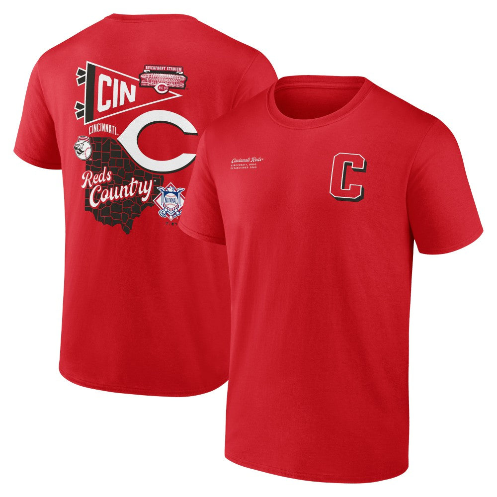 MLB Cincinnati Reds Fanatics Split Zone T-Shirt