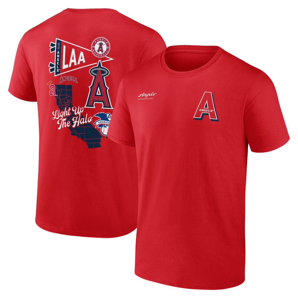 MLB Los Angeles Angels Fanatics Split Zone T-Shirt