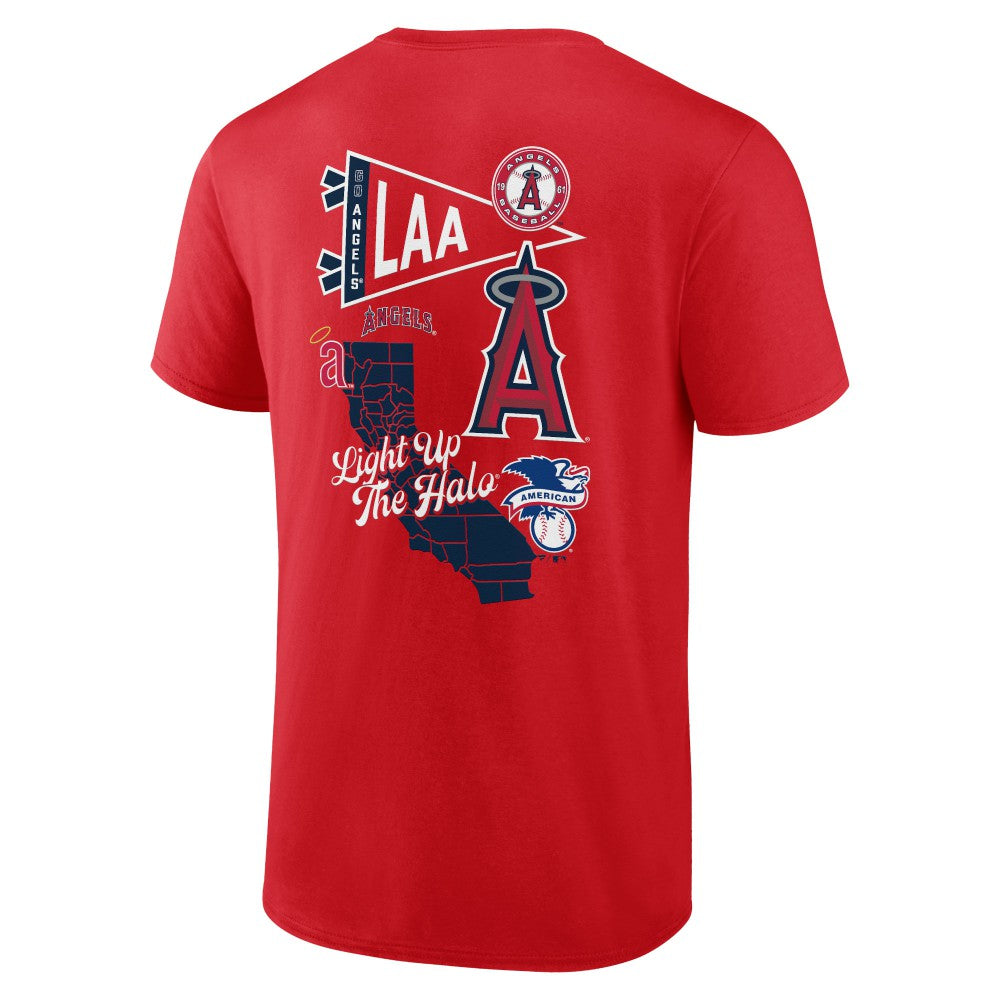MLB Los Angeles Angels Fanatics Split Zone T-Shirt