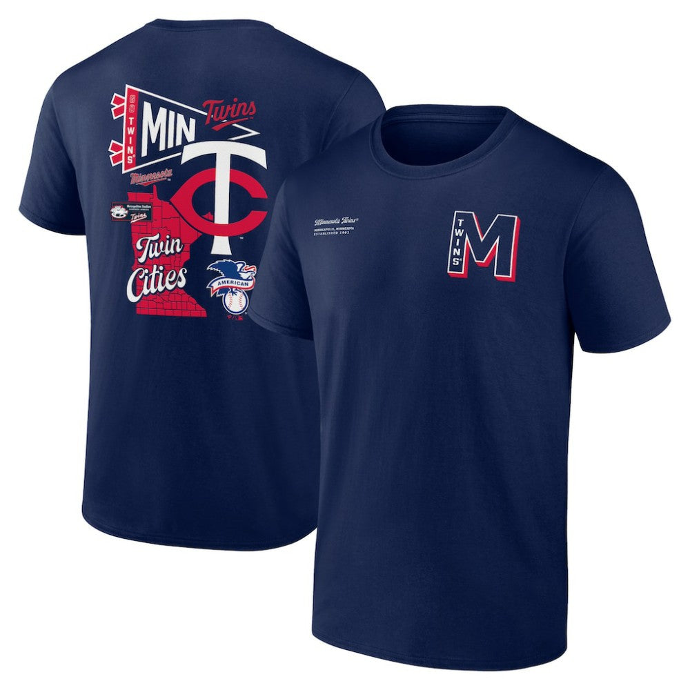 MLB Minnesota Twins Fanatics Split Zone T-Shirt