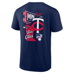 MLB Minnesota Twins Fanatics Split Zone T-Shirt