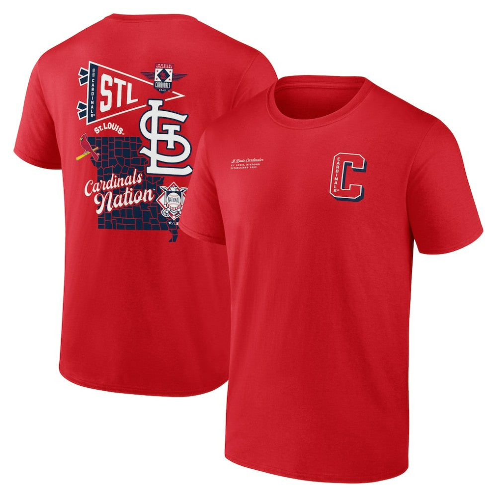 MLB St. Louis Cardinals Fanatics Split Zone T-Shirt