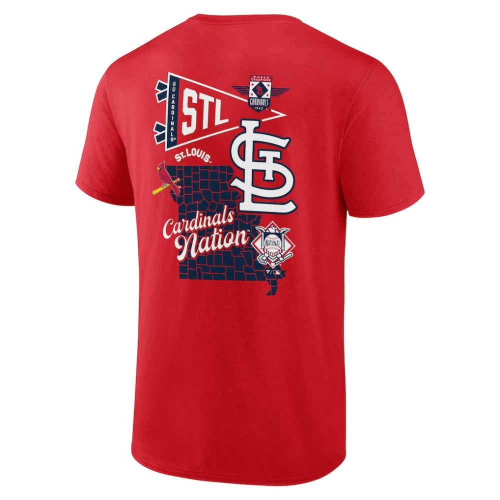 MLB St. Louis Cardinals Fanatics Split Zone T-Shirt