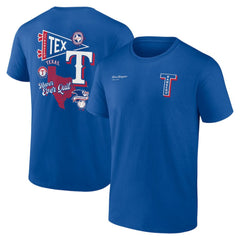 MLB Texas Rangers Fanatics Split Zone T-Shirt