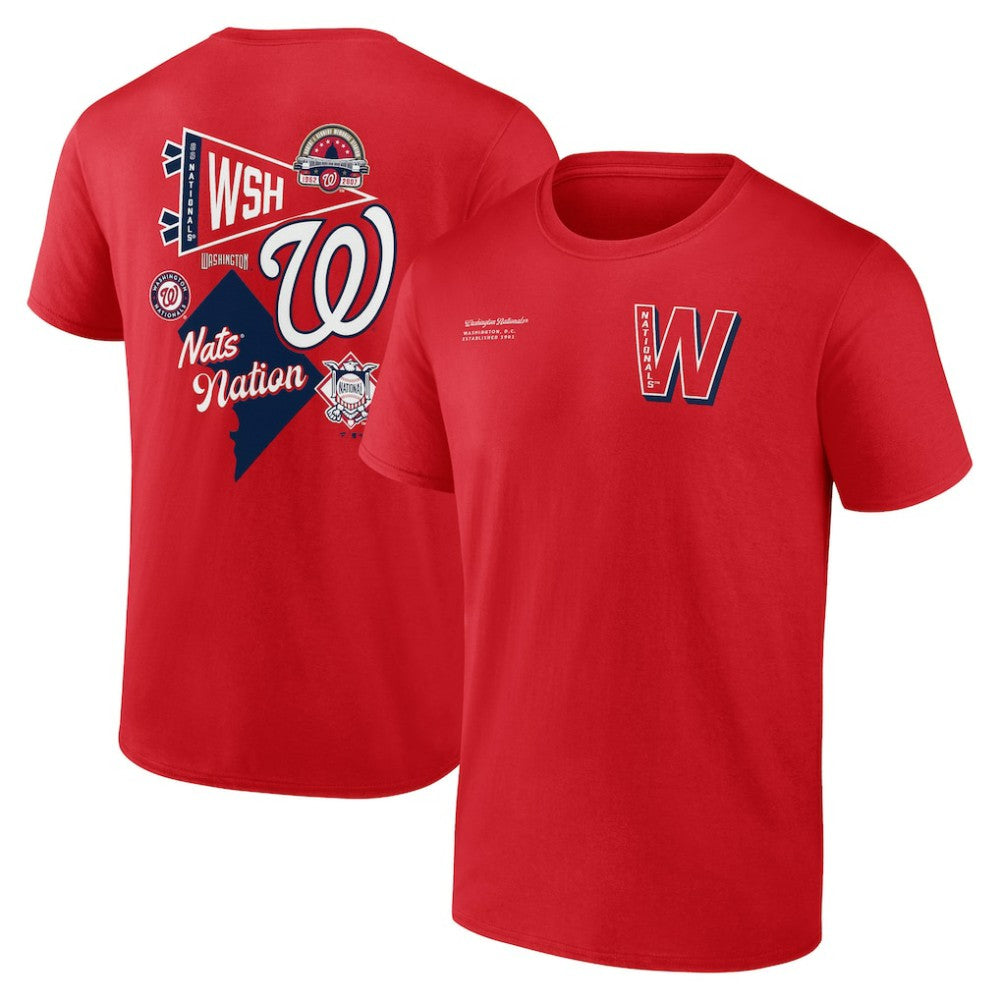 MLB Washington Nationals Fanatics Split Zone T-Shirt