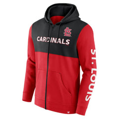 MLB St. Louis Cardinals Fanatics Ace Hoodie Full-Zip Sweatshirt