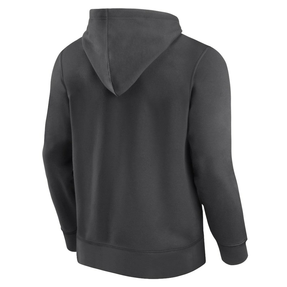 MLB Fanatics San Francisco Giants Black Plan for Adversity Henley Fleece Pullover Hoodie