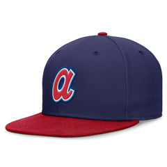 MLB Atlanta Braves Nike Rewind Cooperstown True Performance Fitted Hat