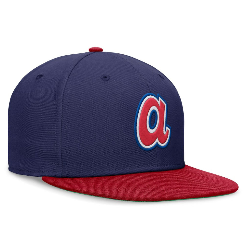 MLB Atlanta Braves Nike Rewind Cooperstown True Performance Fitted Hat