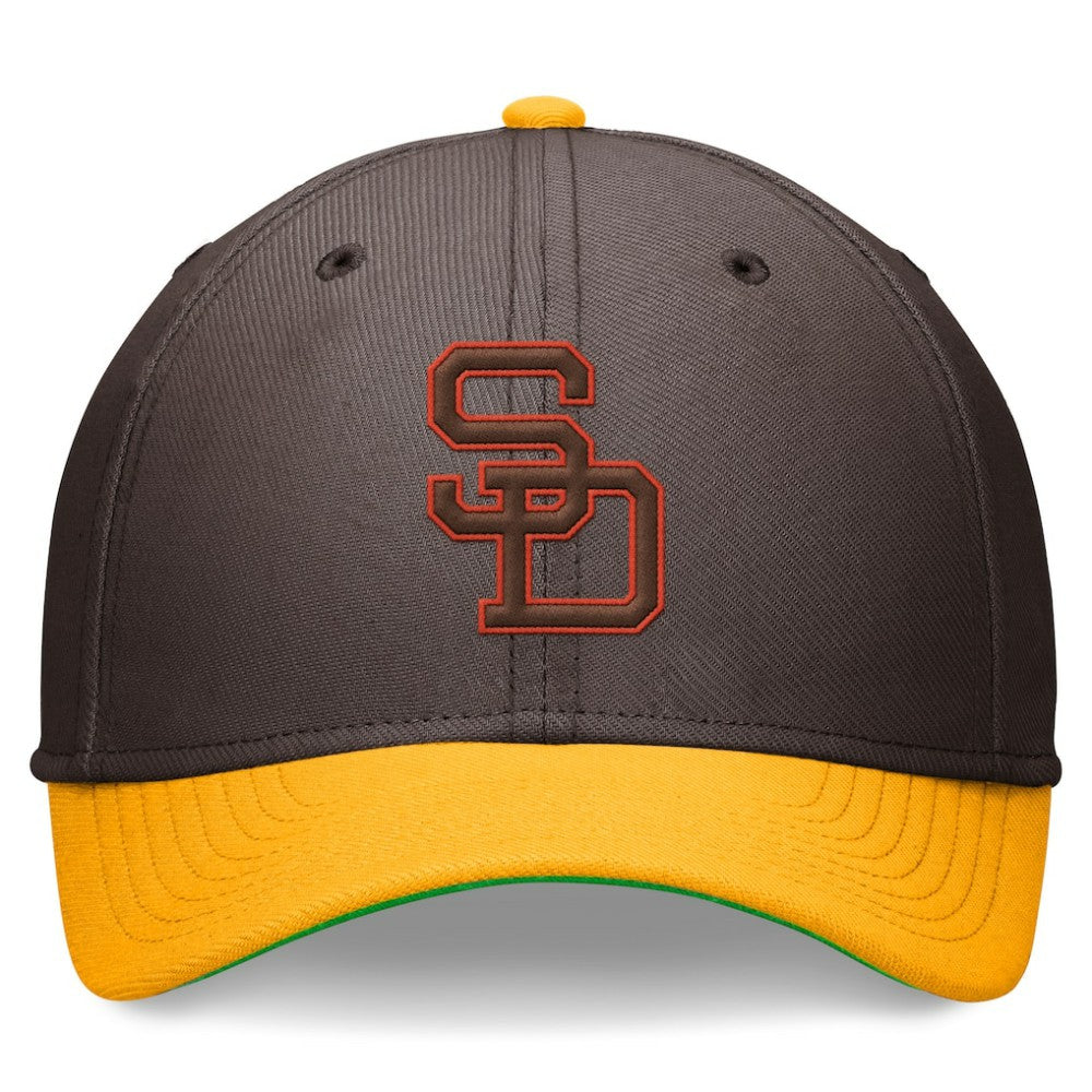 MLB San Diego Padres Nike Cooperstown Collection Rewind Swooshflex Performance Hat