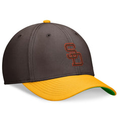 MLB San Diego Padres Nike Cooperstown Collection Rewind Swooshflex Performance Hat