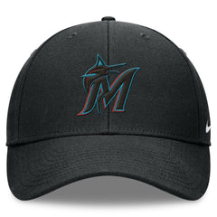 MLB Miami Marlins Nike Club Performance Adjustable Hat