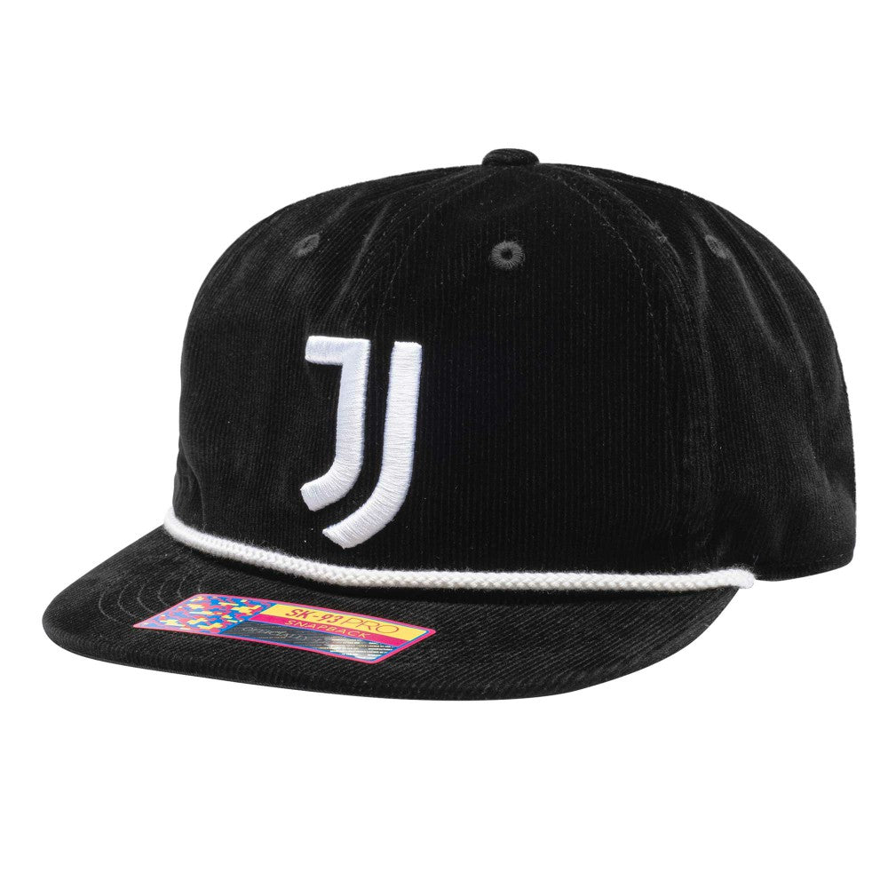 Juventus Snow Beach Adjustable Hat -  Black
