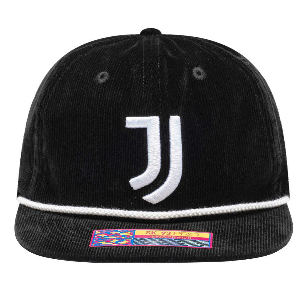 Juventus Snow Beach Adjustable Hat -  Black