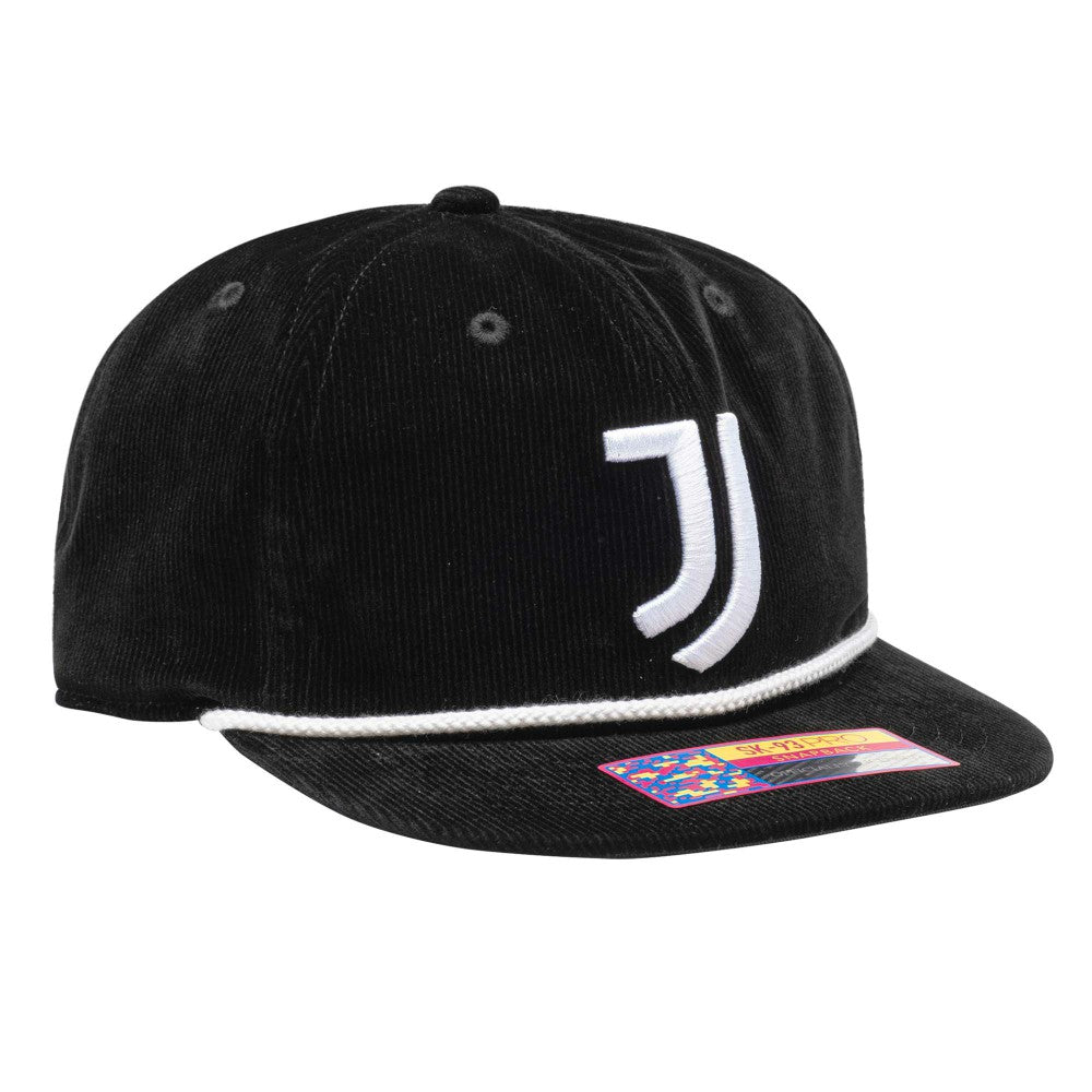 Juventus Snow Beach Adjustable Hat -  Black