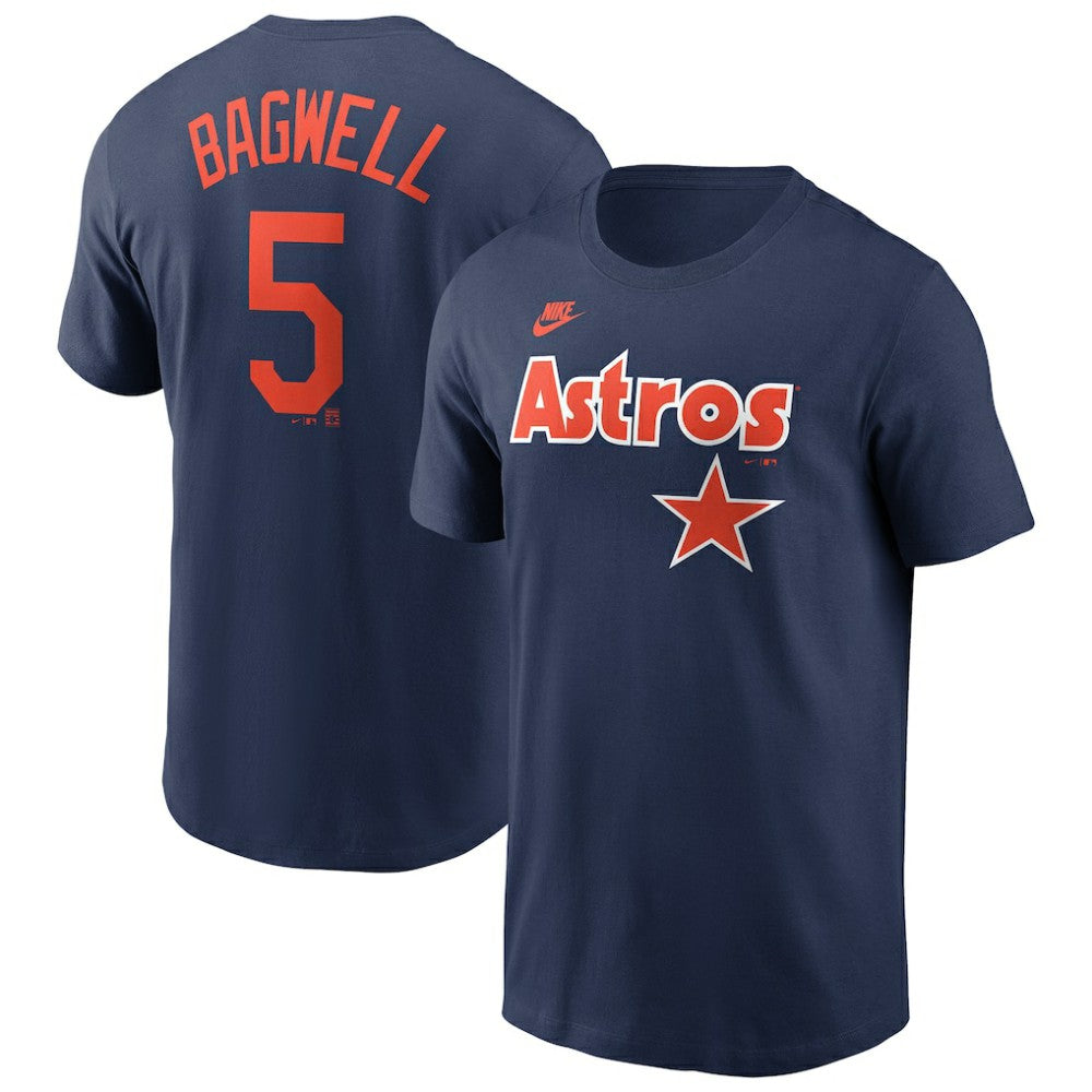 MLB Jeff Bagwell Houston Astros Nike Cooperstown Collection Fuse Name & Number T-Shirt