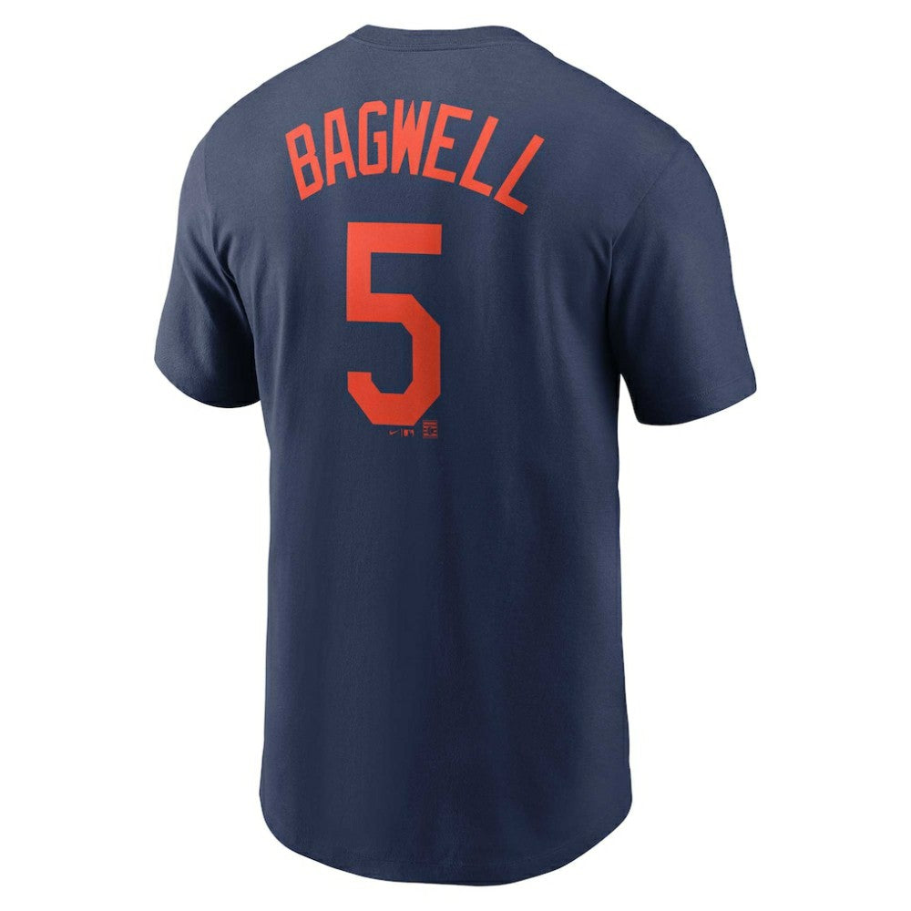 MLB Jeff Bagwell Houston Astros Nike Cooperstown Collection Fuse Name & Number T-Shirt