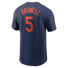 MLB Jeff Bagwell Houston Astros Nike Cooperstown Collection Fuse Name & Number T-Shirt