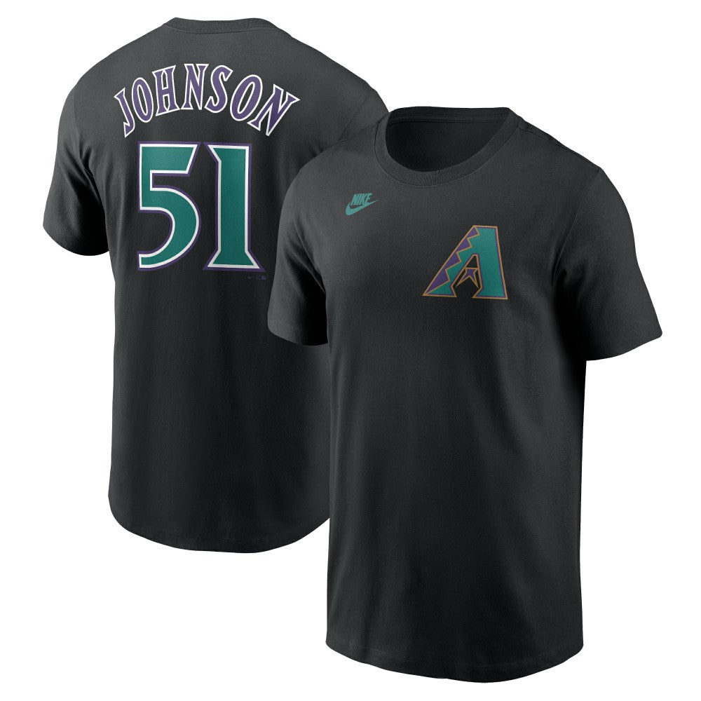 MLB Randy Johnson Arizona Diamondbacks Nike Fuse Name & Number T-Shirt