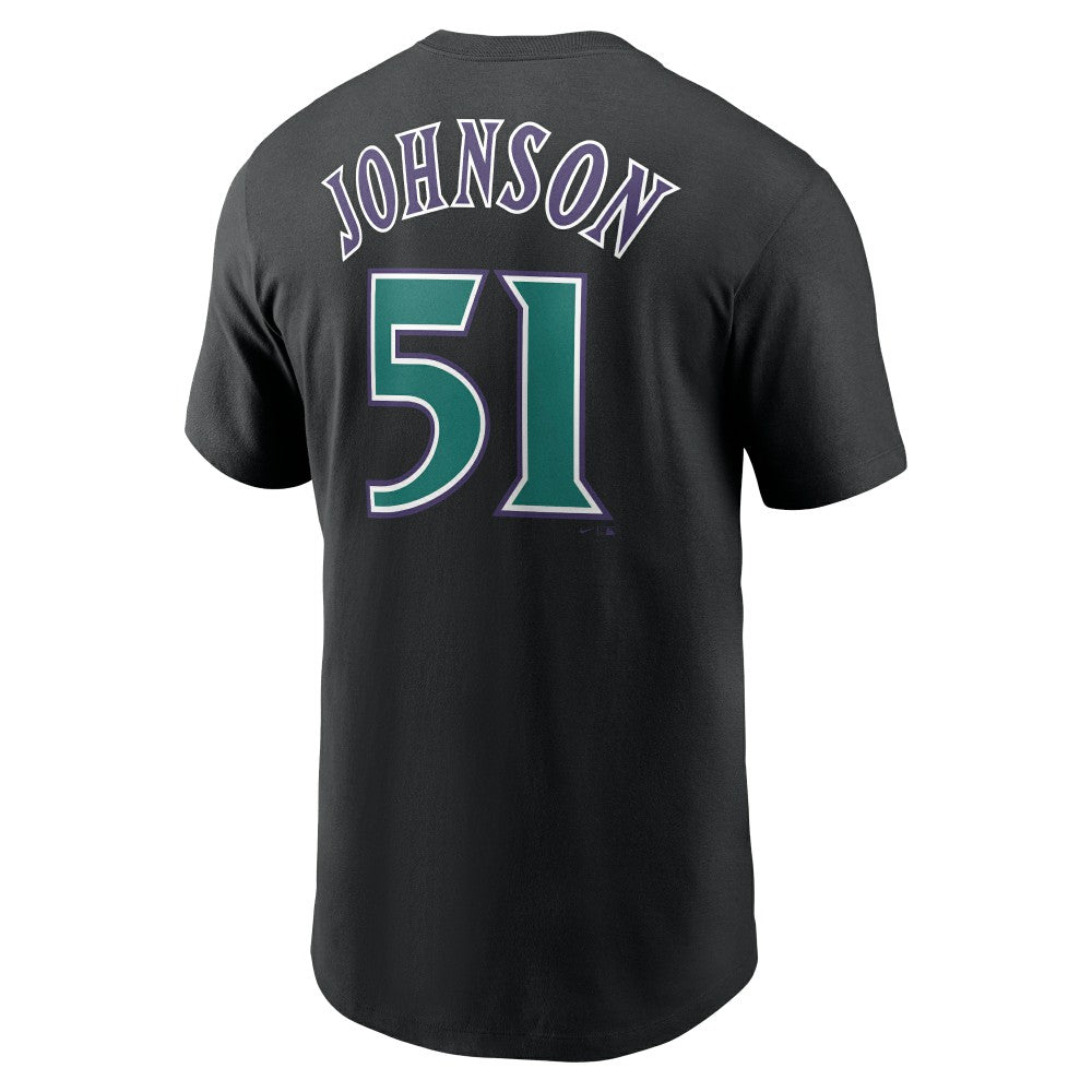 MLB Randy Johnson Arizona Diamondbacks Nike Fuse Name & Number T-Shirt