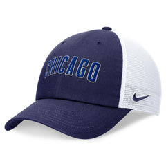 MLB Chicago Cubs Nike Wordmark Adjustable Trucker Hat