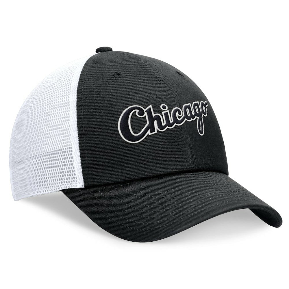 MLB Chicago White Sox Nike Wordmark Adjustable Trucker Hat