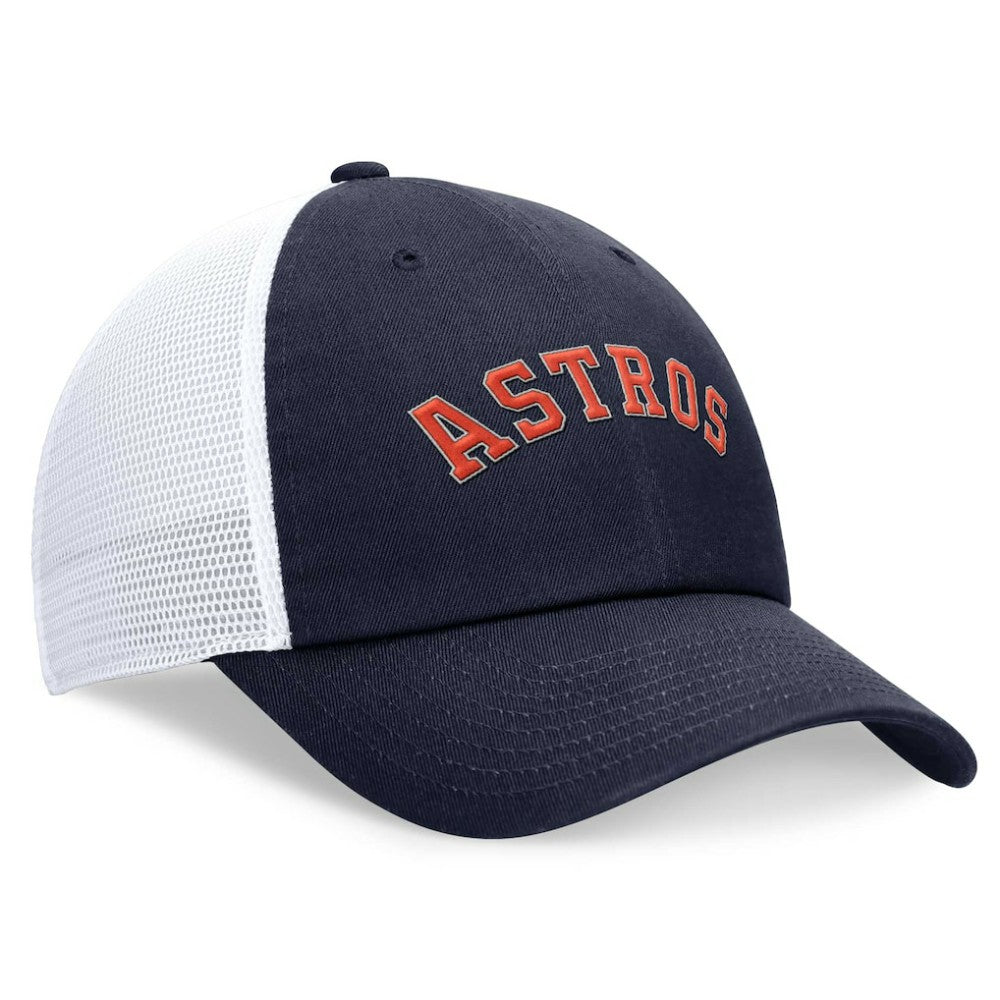 MLB Houston Astros Nike Wordmark Adjustable Trucker Hat