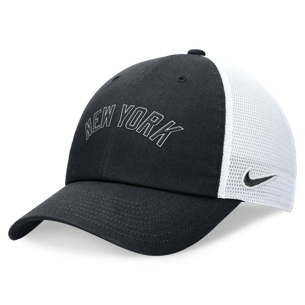 MLB New York Yankees Nike Wordmark Adjustable Trucker Hat