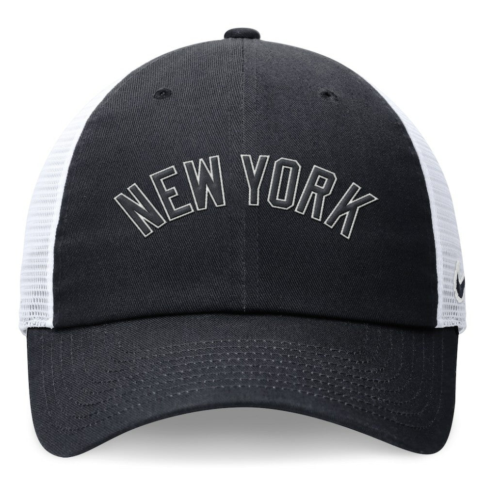 MLB New York Yankees Nike Wordmark Adjustable Trucker Hat