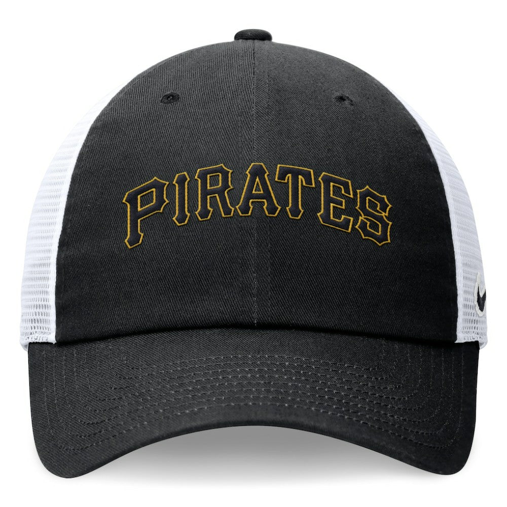 MLB Pittsburgh Pirates Nike Wordmark Adjustable Trucker Hat