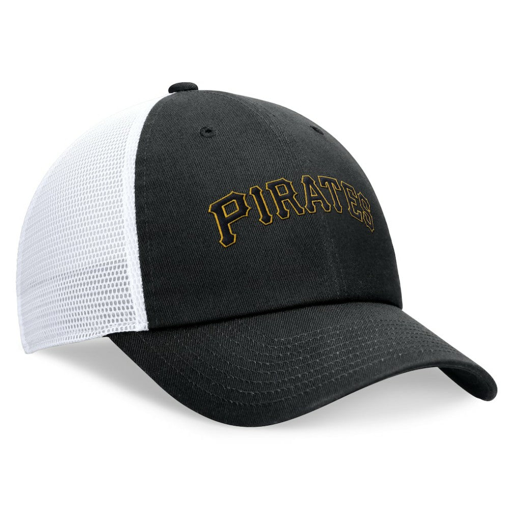 MLB Pittsburgh Pirates Nike Wordmark Adjustable Trucker Hat