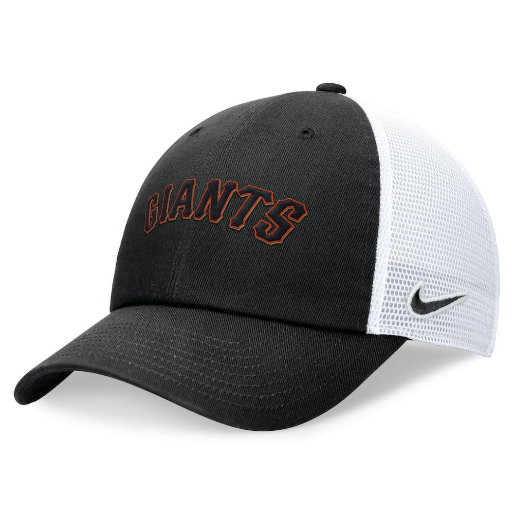 MLB San Francisco Giants Nike Wordmark Adjustable Trucker Hat