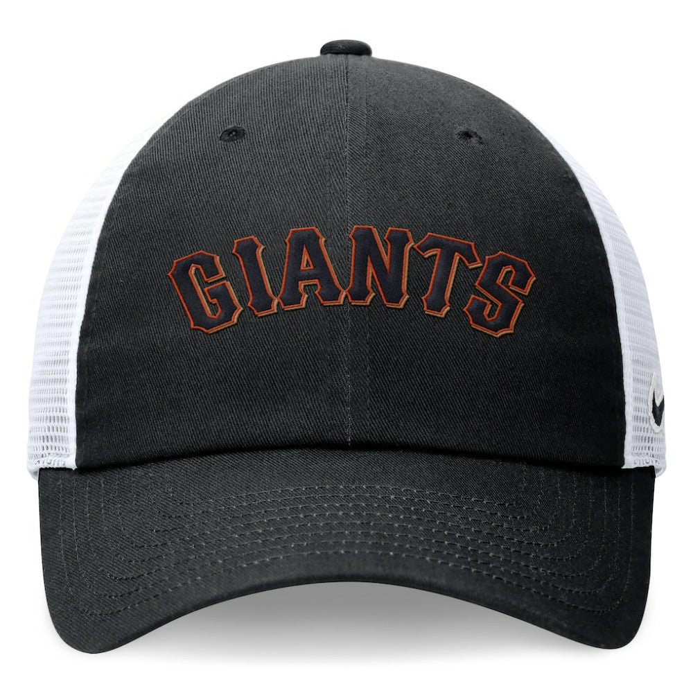 MLB San Francisco Giants Nike Wordmark Adjustable Trucker Hat