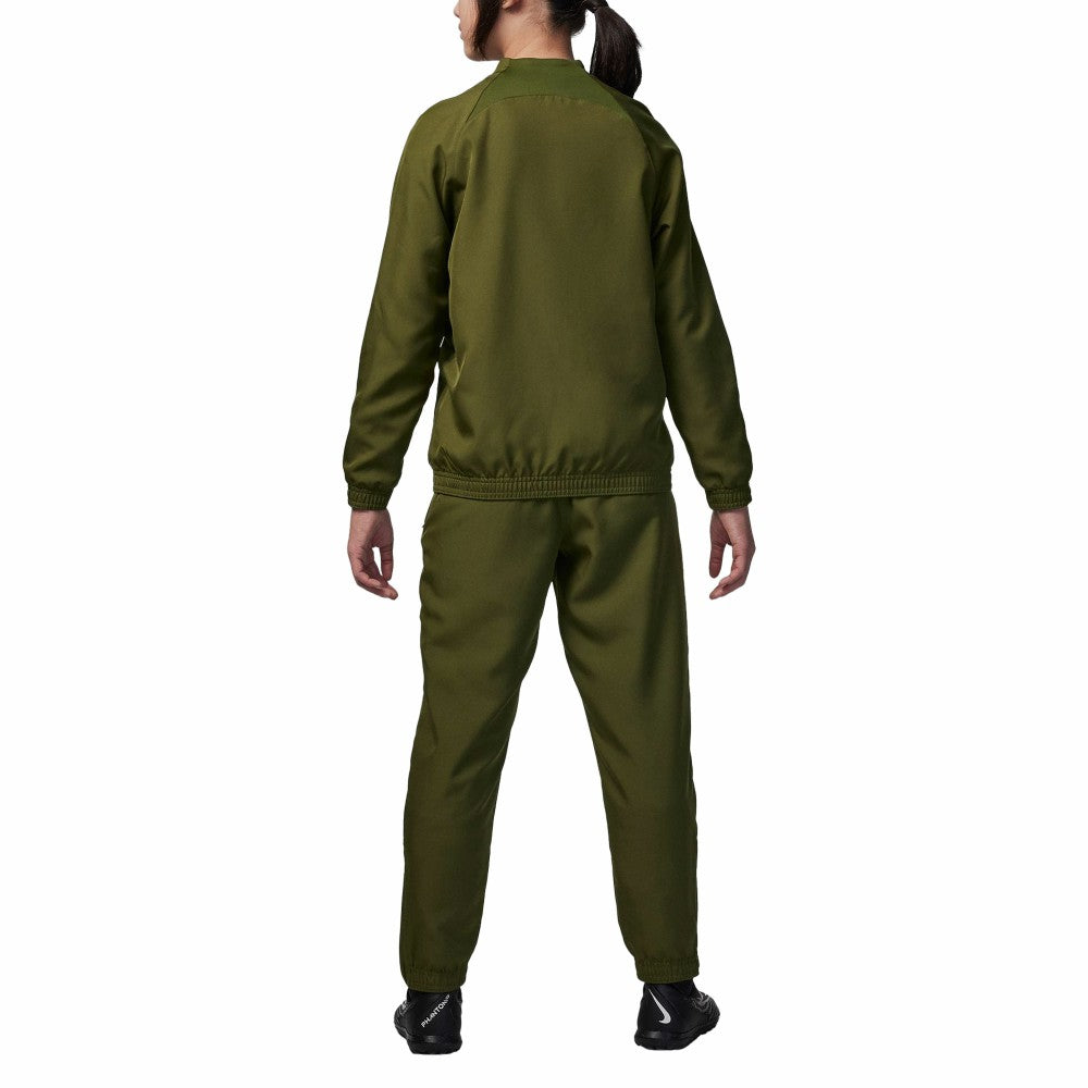 Paris Saint-Germain Jordan Brand Youth 2023/24 Strike Full-Zip Track Jacket - Jordan Olive