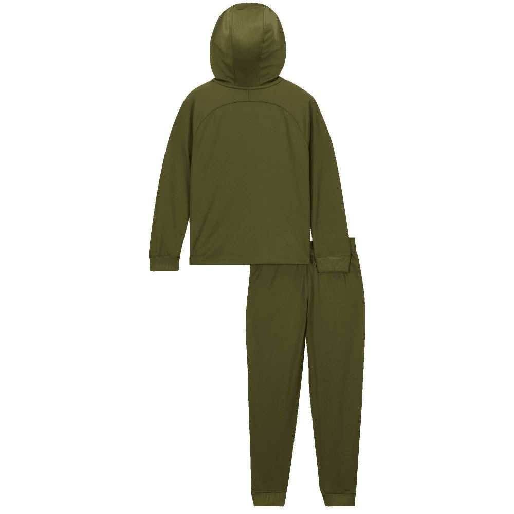 Paris Saint-Germain Jordan Brand Preschool 2023/24 Fourth Strike Tracksuit Set - Jordan Olive