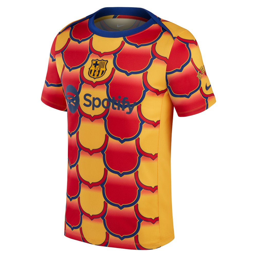 Barcelona 2023/24 Academy Pro Pre-Match Top - Nike Gold