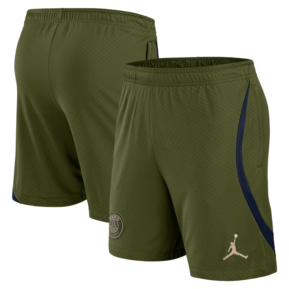 Paris Saint-Germain Jordan Brand Youth 2023/24 Fourth Strike Shorts - Jordan Olive