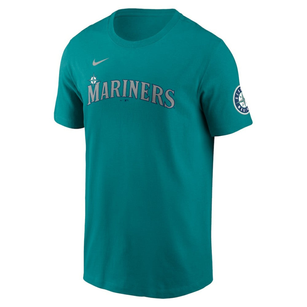 MLB Cal Raleigh Seattle Mariners Nike Fuse Name & Number Inline T-Shirt