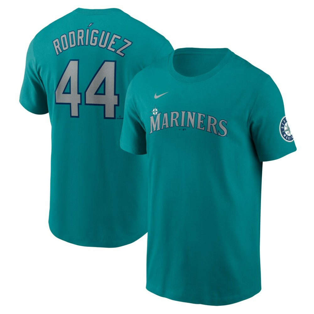 MLB Julio Rodríguez Seattle Mariners Nike Fuse Name & Number Inline T-Shirt