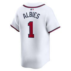 MLB Ozzie Albies Atlanta Braves Nike Home Limited Player Jersey