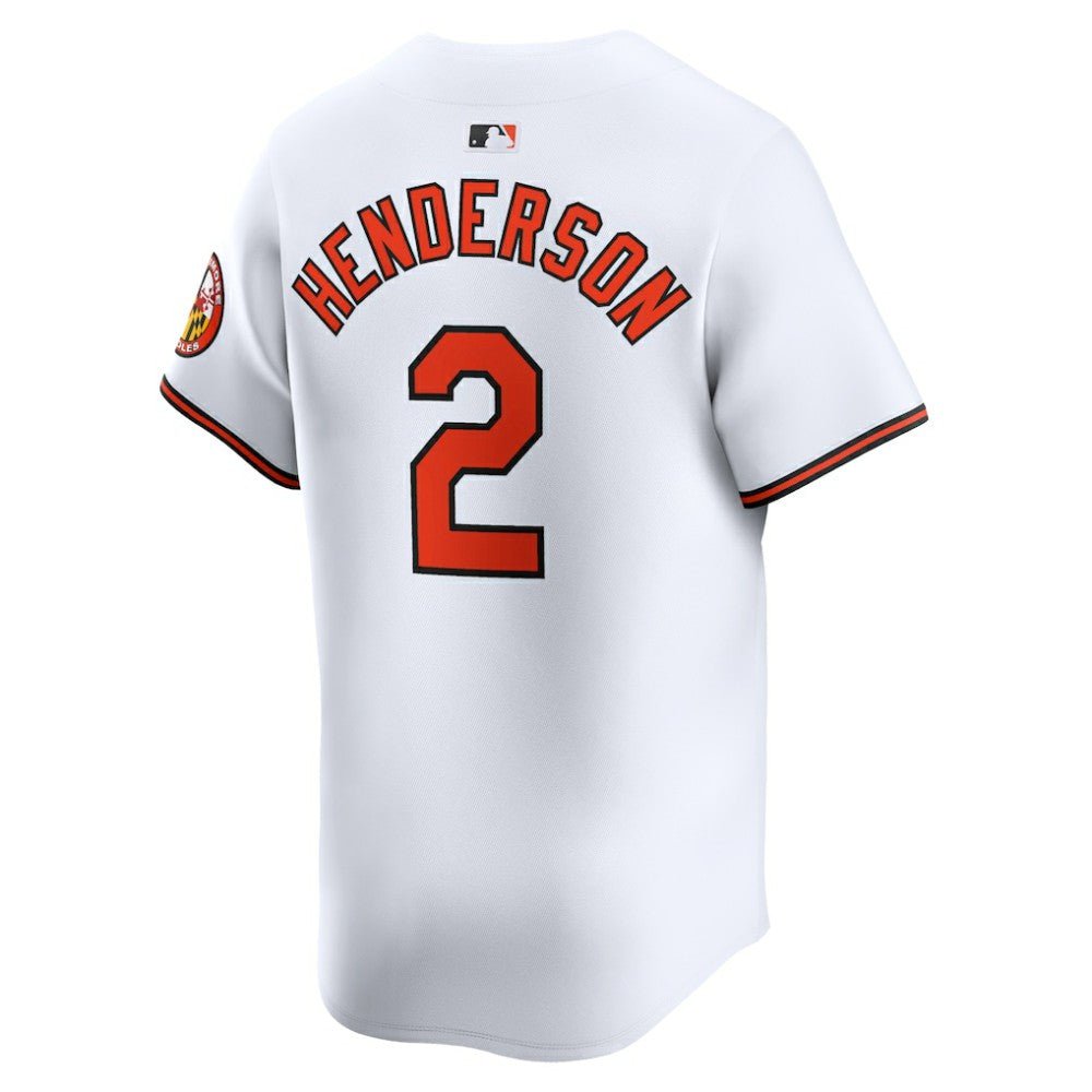 MLB Gunnar Henderson Baltimore Orioles Nike Home Limited Player Jersey