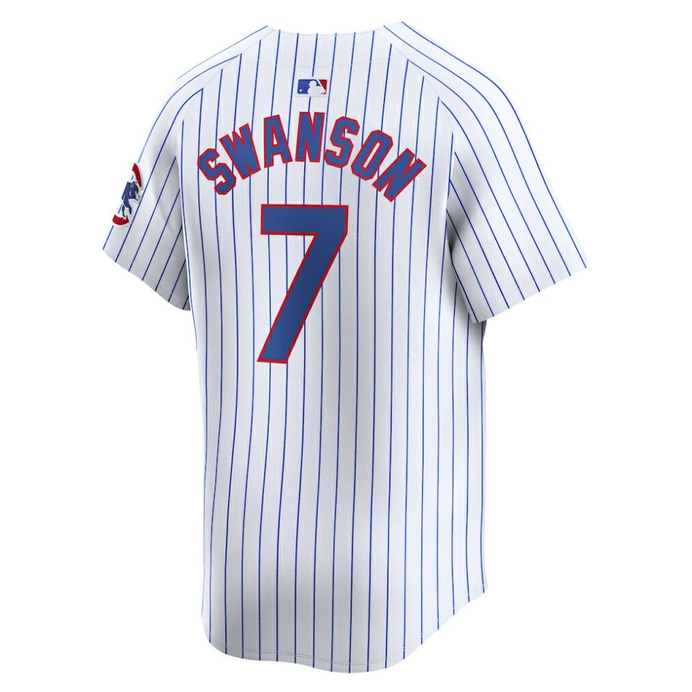 MLB Dansby Swanson Chicago Cubs Nike Home Limited Player Jersey