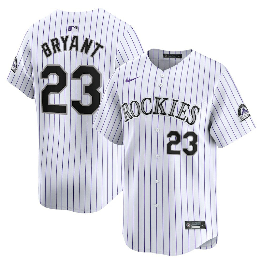 MLB Kris Bryant Colorado Rockies Nike Home Limited Player Jersey