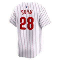 MLB Alec Bohm Philadelphia Phillies Nike Home Limited Player Jersey