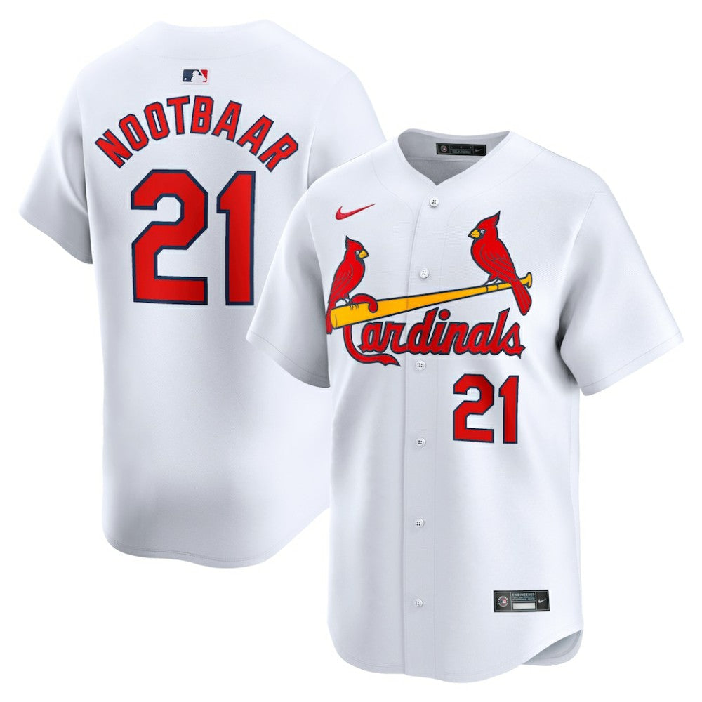 MLB Lars Nootbaar St. Louis Cardinals Nike Home Limited Player Jersey