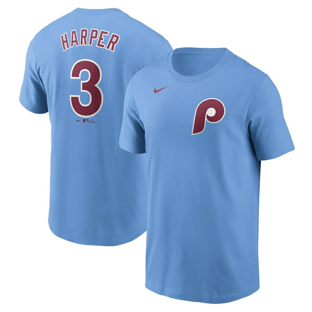 MLB Bryce Harper Philadelphia Phillies Nike Fuse Name & Number T-Shirt