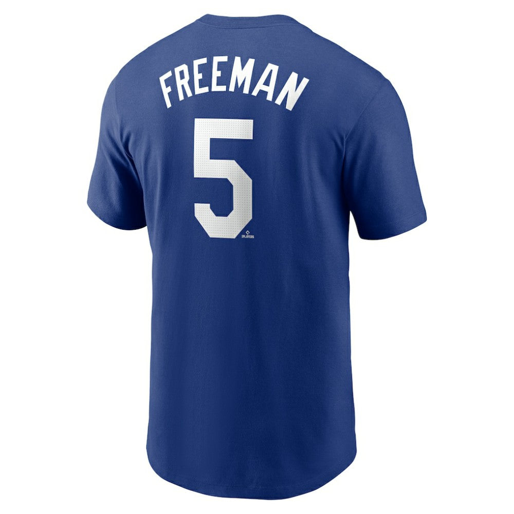 MLB Freddie Freeman Los Angeles Dodgers Nike Fuse Name & Number T-Shirt